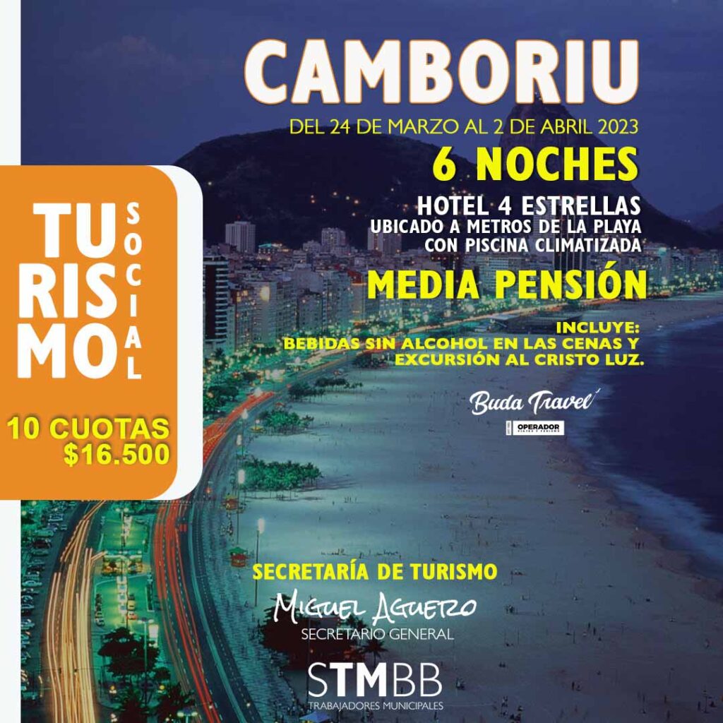 Turismo social STMBB - Camboriu