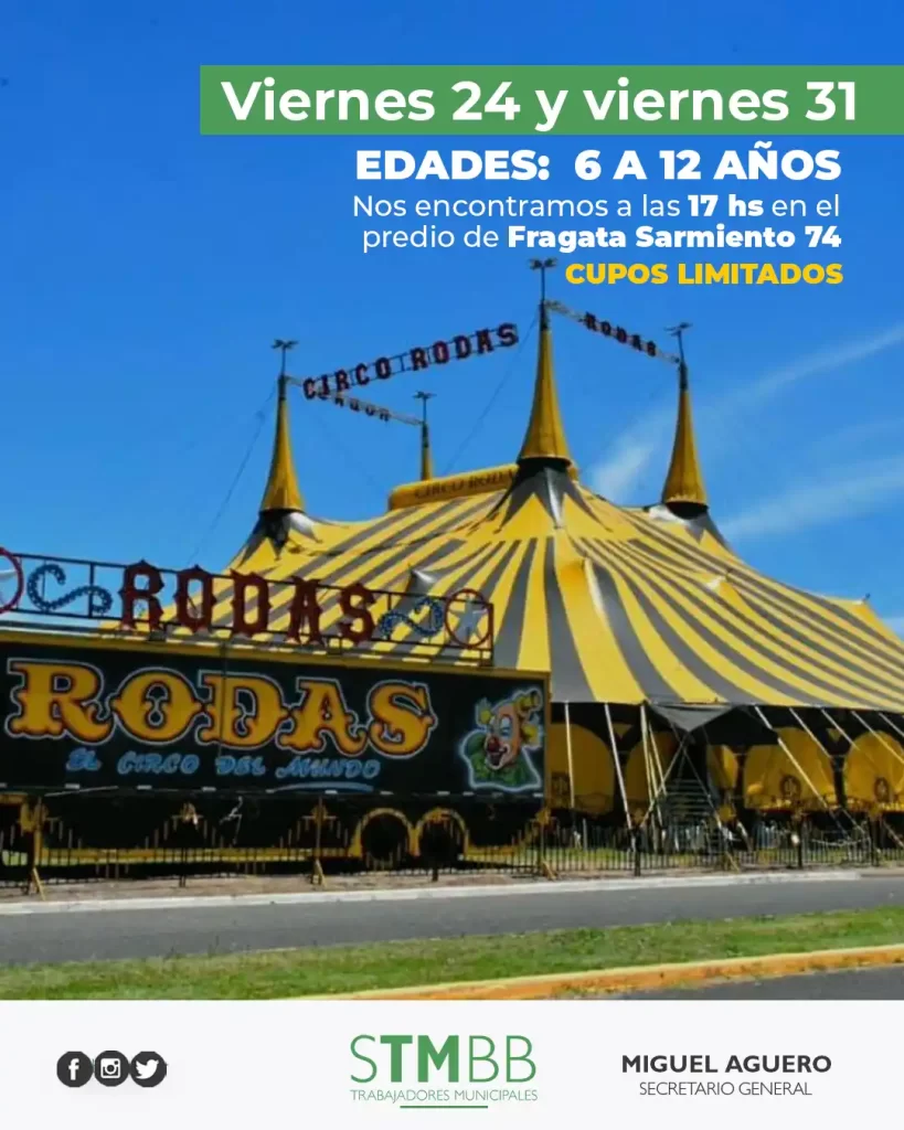 Secretaría de Juventud STMBB - Circo RODAS